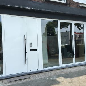 Aluminium voordeur 
